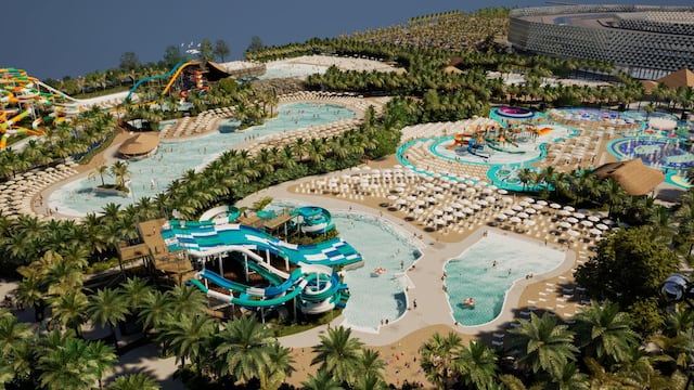 El parque acuático más grande del país estará en Córdoba. (Foto: Prensa)