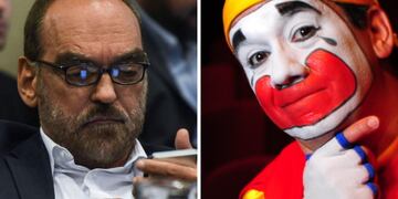 Fernando Iglesias usó el nombre de Piñón Fijo como insulto y el payaso respondió a pura ironía.