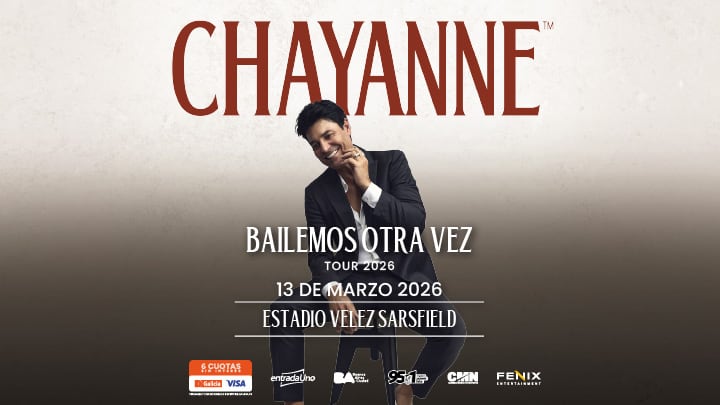 Chayanne en Argentina 2026: precios de entradas y ubicaciones para su show en Vélez