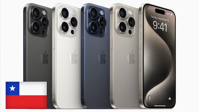 ¿Conviene comprar en Chile?: esto es lo que cuesta un iPhone 15 Pro.