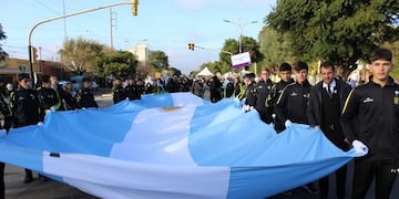 Desfile del 25 de mayo en San Luis