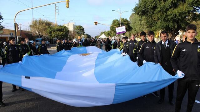 Desfile del 25 de mayo en San Luis