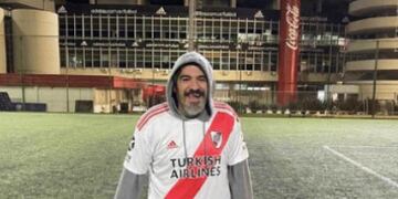 El "Burrito" Ortega marcó un golazo en el Senior de River.