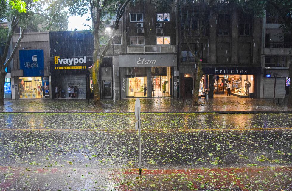 Alerta por tormenta y granizo en Mendoza