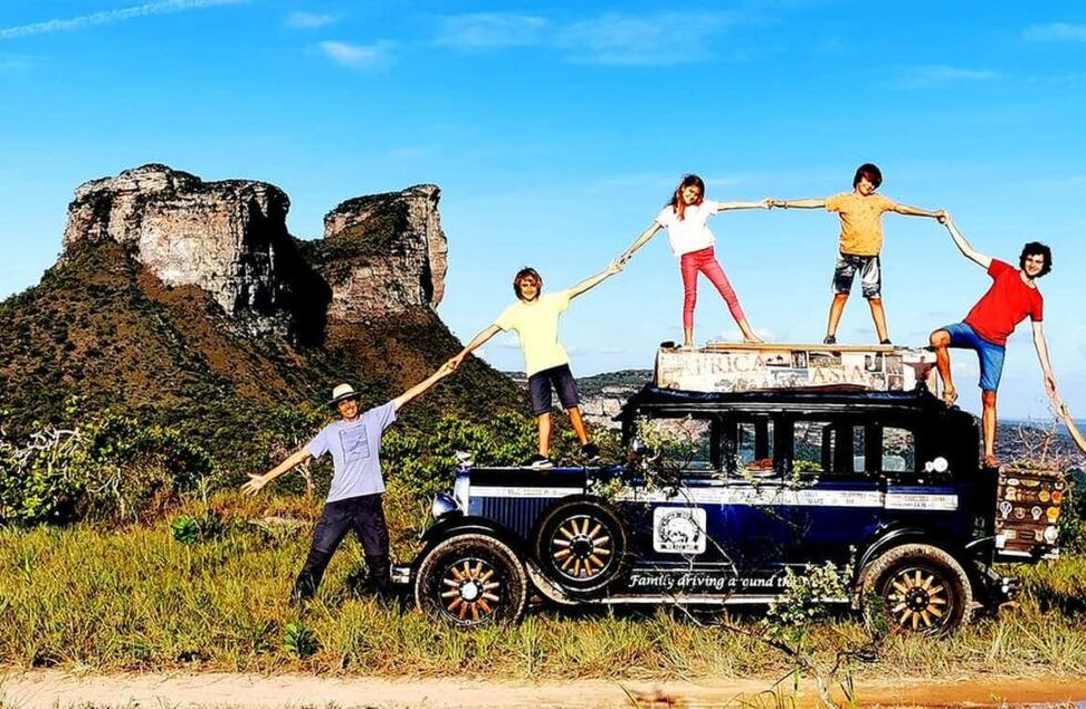 Así fue la impensada cuarentena en Brasil de los Zapp, la familia viajera que recorrió el mundo durante 22 años