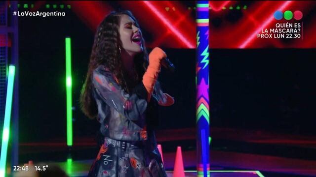 Cecilia Mirabile compitió en los octavos de final del Team Mau y Ricky.