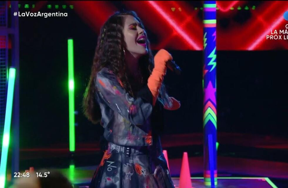 Cecilia Mirabile pasó a los cuartos de final de La Voz Argentina