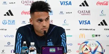 Lautaro Martínez habló de su Mundial en Qatar 2022. Foto: La Voz.