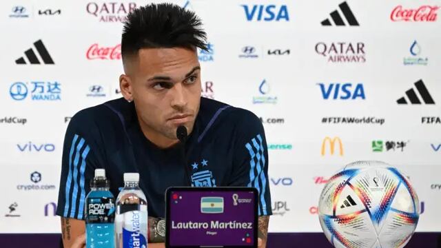 Lautaro Martínez habló de su Mundial en Qatar 2022. Foto: La Voz.