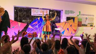 "Abramos la puerta para ir a jugar", a cargo de Ceci Raspo.