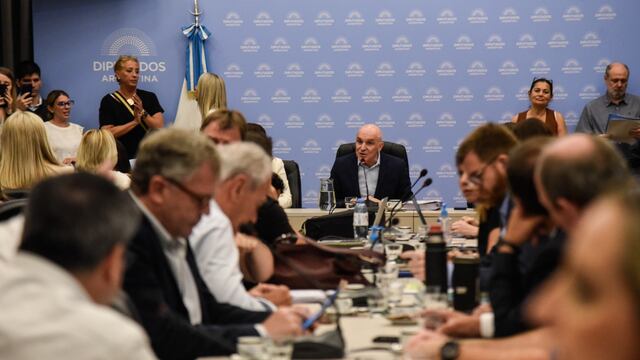 En la Comisión de Presupuesto y Hacienda asumió como presidente el diputado José Luis Espert (Foto: HCDN)