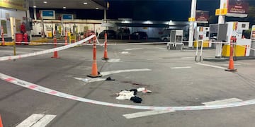 Un hombre fue baleado en una estación de servicio tras intento de robo. Le disparó un policía al que intentó atacar (Gentileza / Belén Dalmazzo)
