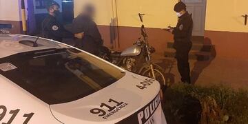 Una motocicleta robada fue recuperada en Oberá.
