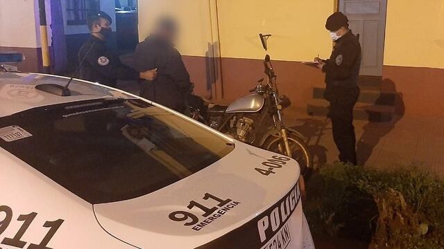 Una motocicleta robada fue recuperada en Oberá.