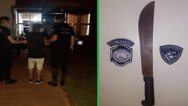 Por violencia de género, un hombre terminó detenido en Leandro N. Alem.