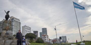 Guillermo Montenegro encabezó el acto de homenaje a San Martín