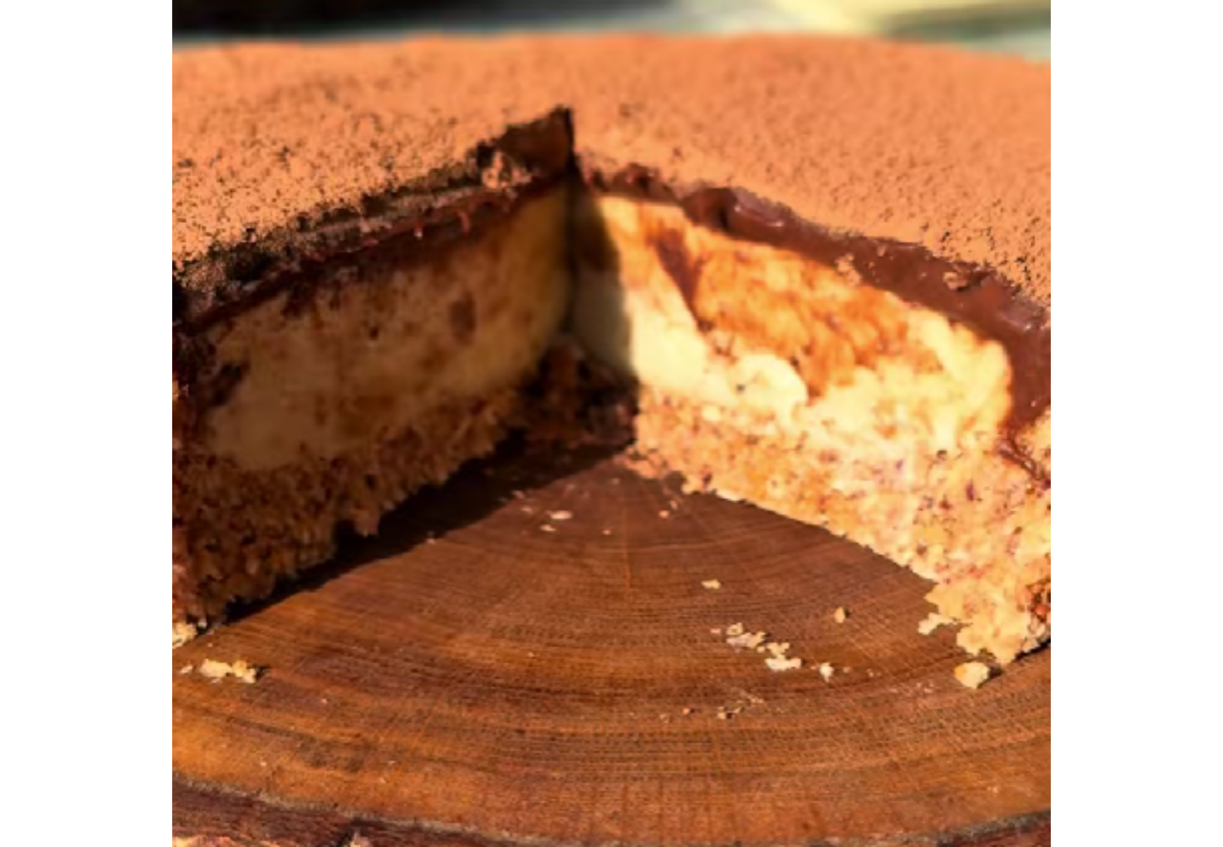 Tarta banoffe sin harina ni azúcar.