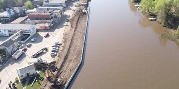 Villa Paranacito - Obra de defensa contra inundaciones