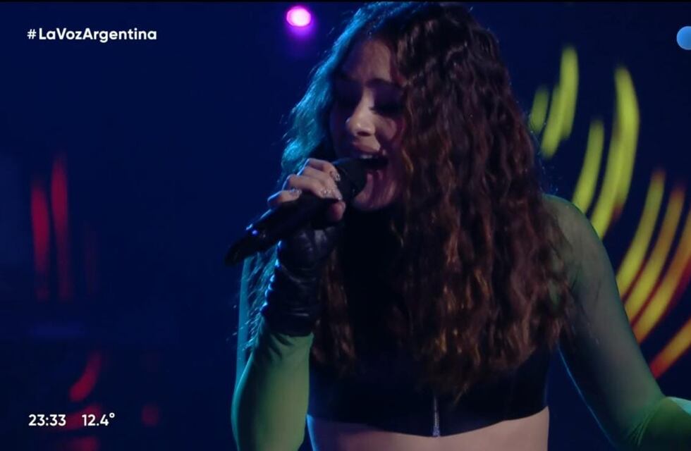 Cecilia Mirábile volvió a pisar el escenario de La Voz Argentina y ganó el Knockout