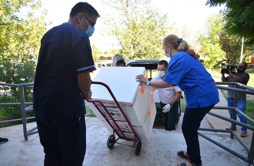 Llegaron a San Luis, 4.500 dosis más de la vacuna Sinopharm
