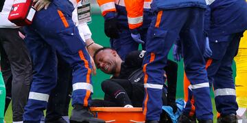 El mensaje de Neymar tras su dura lesión con PSG.