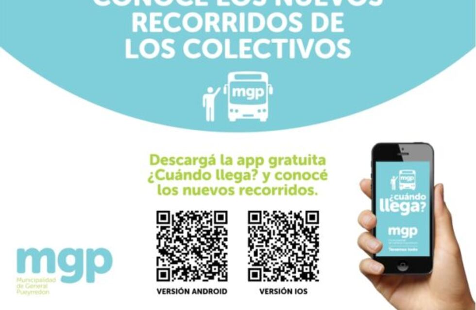Ya se pueden consultar los nuevos recorridos de los colectivos