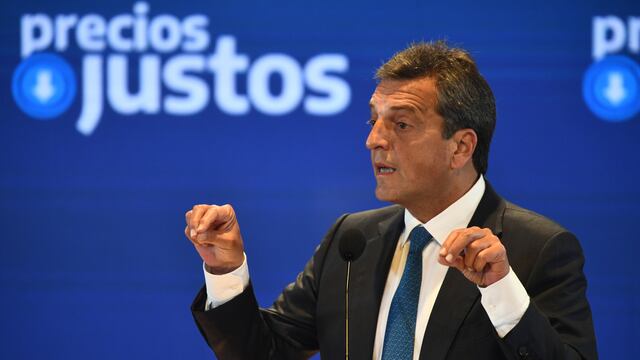Sergio Massa, ministro de Economía. Foto: Clarín