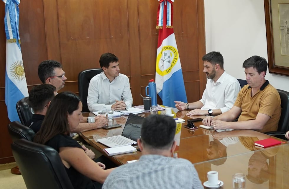El Ministro de Ambiente y Cambio Climático, Enrique Estévez, visitó Rafaela