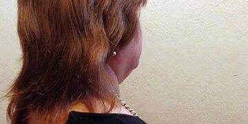 Víctima del cura Héctor Pinamonti. Denunció que la violó cuando tenía 11 años en 1978. La identificamos como A.
(Foto enviada por A)