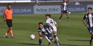 Augusto Schott fue titular en el empate de Talleres ante Newell’S
