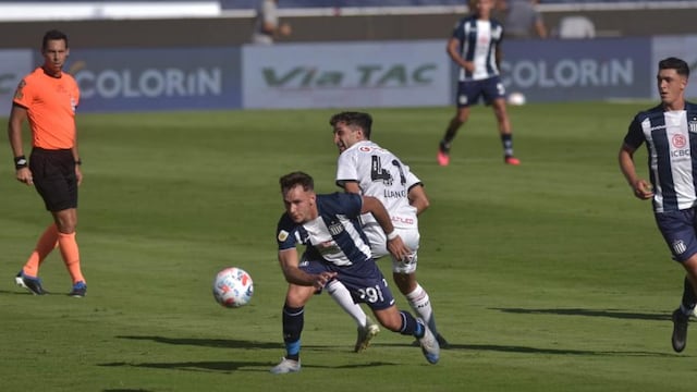 Augusto Schott fue titular en el empate de Talleres ante Newell’S