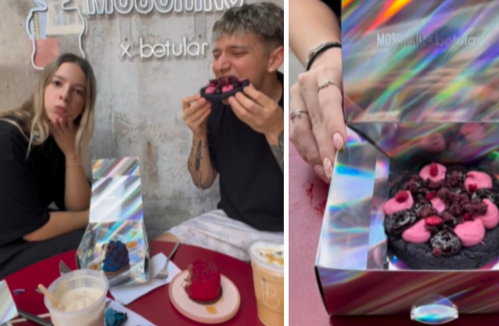 Fueron a merendar a la pastelería de Damián Betular y probaron la nueva carta inspirada en Moschino: cuánto gastaron