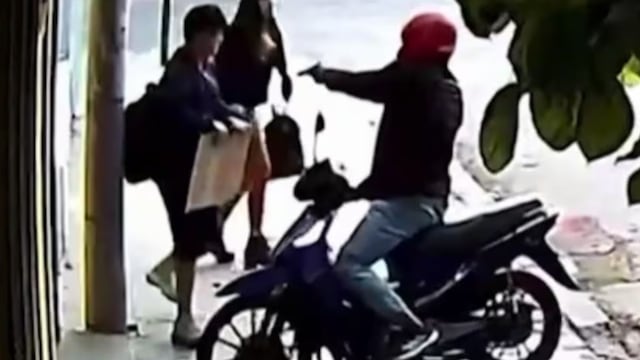 Violento robo en la ciudad de Córdoba.