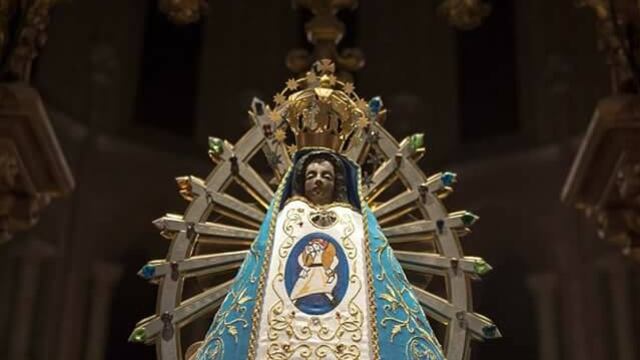 Caravana Virgen de Luján bendiciendo la ciudad de Pérez