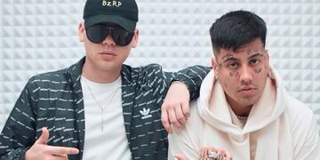 Bizarrap y Duki y su BZRP Music Session.