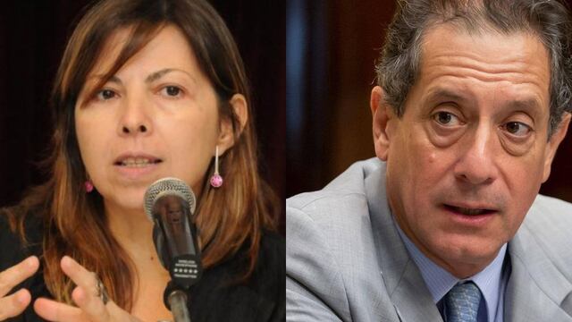 Silvina Batakis y su encuentro con Miguel Ángel Pesce antes de jurar como ministra de Economía.