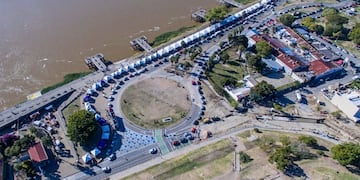 Gran movimiento en la ciudad por las vacaciones de invierno