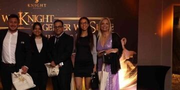 Los cinco imputados por presunta estafa con criptomonedas en Córdoba.