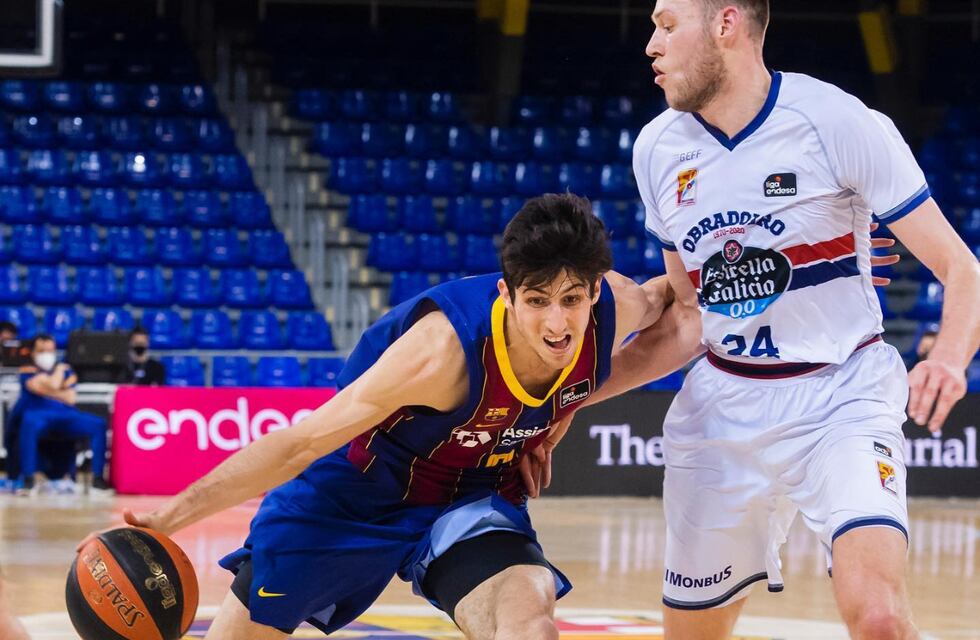 Otra gran noche de Leandro Bolmaro en el Barcelona
