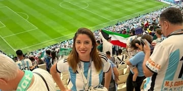 Una diamantina en el mundial de Qatar