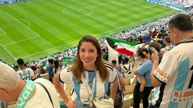 Una diamantina en el mundial de Qatar