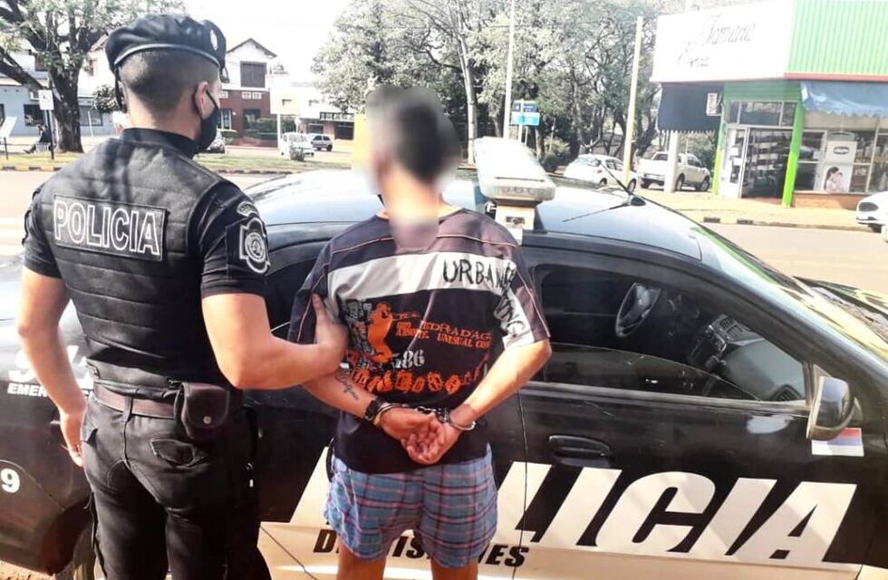 Leandro N. Alem: detienen por robo al conocido “Hombre Araña” en la ciudad