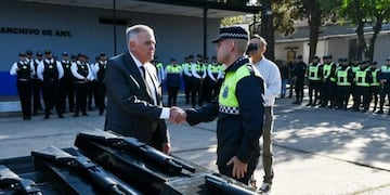 Durante una reunión con la Plana Mayor de la Policía de Tucumán, Jaldo analizó las estadísticas de seguridad en la provincia.