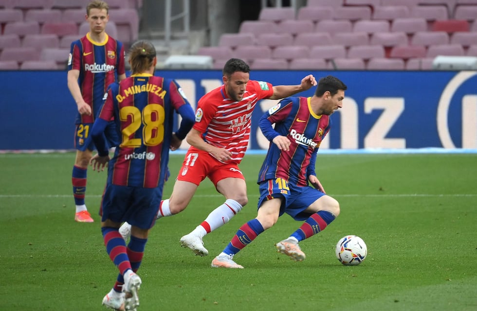 Sorpresa en Camp Nou: Granada venció 2-1 a Barcelona y le impidió ser puntero de La Liga