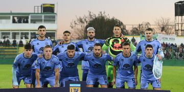 Defensa y Belgrano, en duelo por la fecha 20 de la Liga Profesional, en Florencio Varela. (Prensa Belgrano)