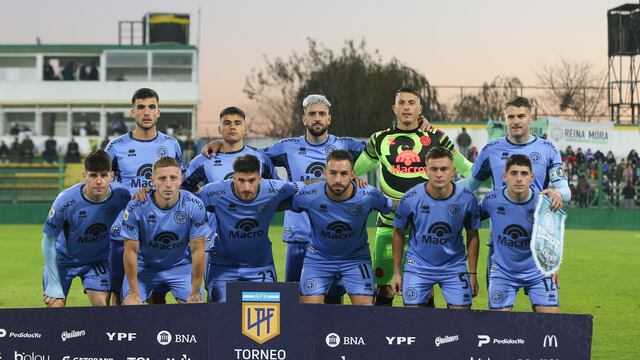 Defensa y Belgrano, en duelo por la fecha 20 de la Liga Profesional, en Florencio Varela. (Prensa Belgrano)