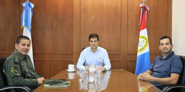 El Intendente se reunió con el Jefe del Escuadrón Vial Rafaela de Gendarmería Nacional