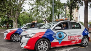 Un auto de Cordobeses en Alerta cometió una infracción en las calles de la ciudad de Córdoba.