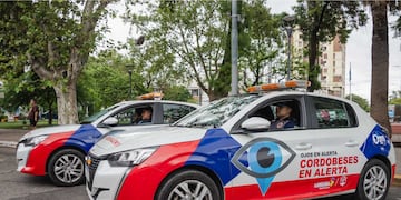 Un auto de Cordobeses en Alerta cometió una infracción en las calles de la ciudad de Córdoba.