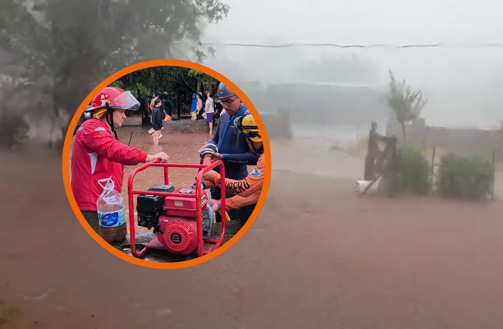 Lo que dejó la tormenta en Villa del Dique: ráfagas de hasta 117 kilómetros por hora